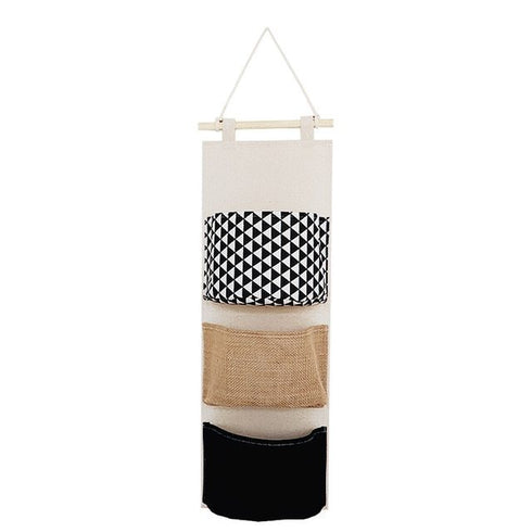 Wall hanging wall storage bag